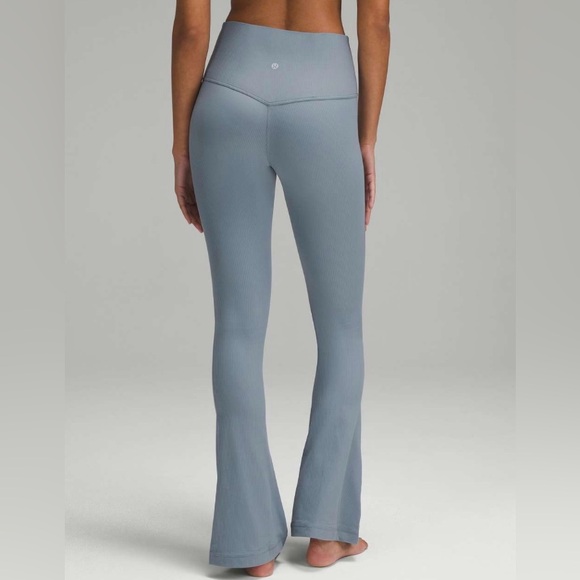 lululemon athletica Pants - Lululemon Align High-Rise Ribbed Mini-Flare Pant *Regular In Belgian Blue(?)